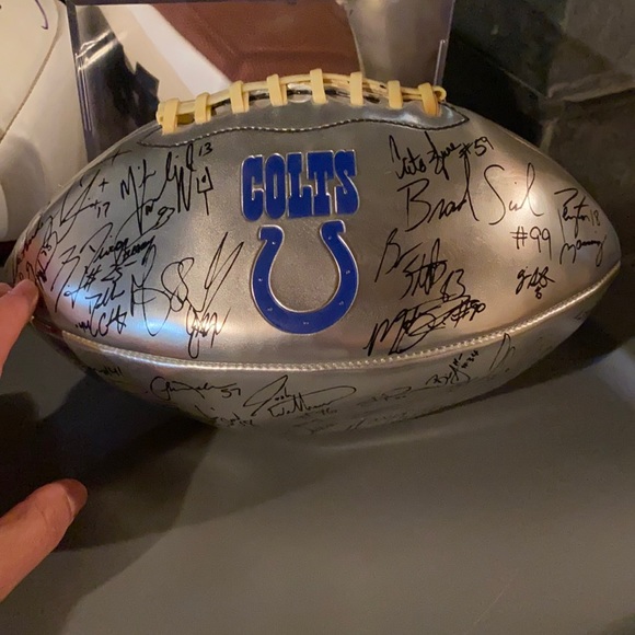 COPY - Colts Team Autographed Ball - Picture 1 of 2